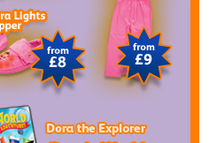 Dora Lights Slipper - Dora Velcro PJ