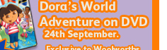 Dora's World Adventure on DVD