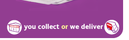 you collect or we deliver